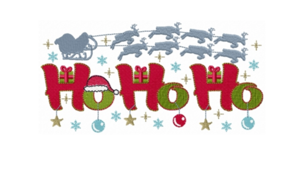 Ho Ho Ho Embroidery Review