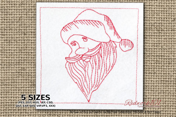 Santaclaus Face Bluework Design Review